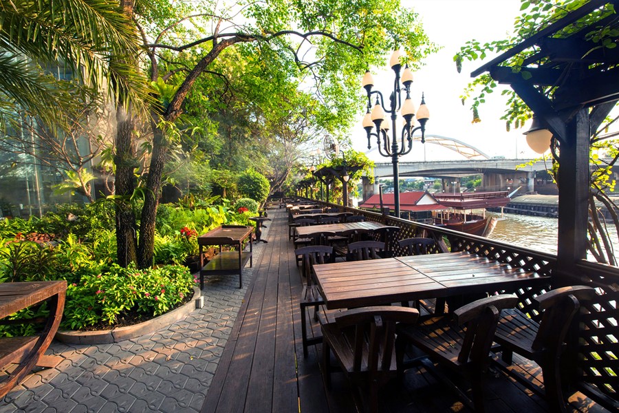 Krungsri River Hotel : Suan Rim Nam Restaurant